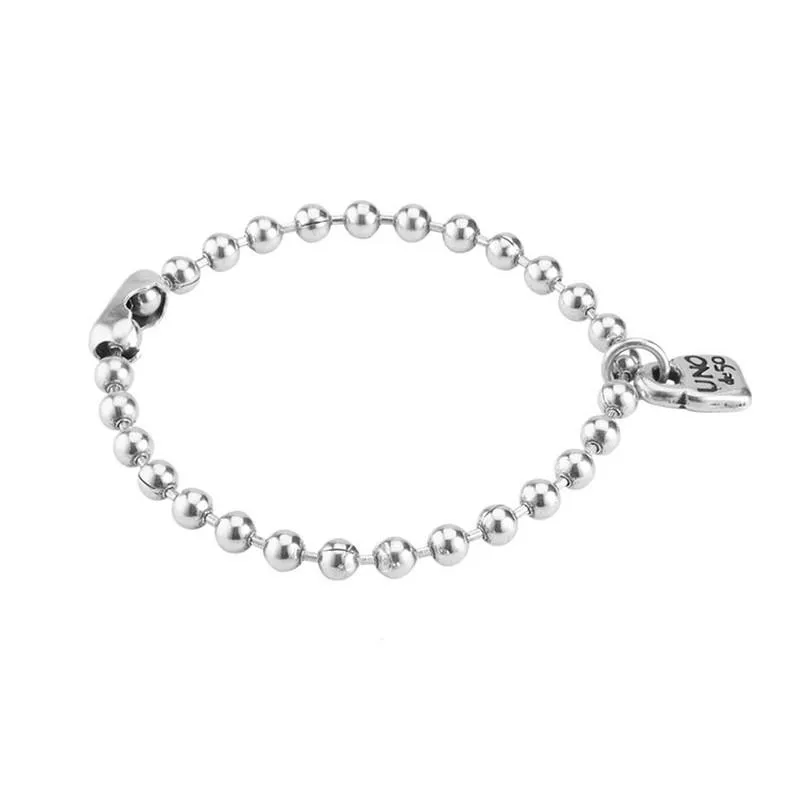New Arrival Authentic Bracelet Emotions Friendship Bracelets UNO de 50 Plated Jewelry Fits European Style Gift271i