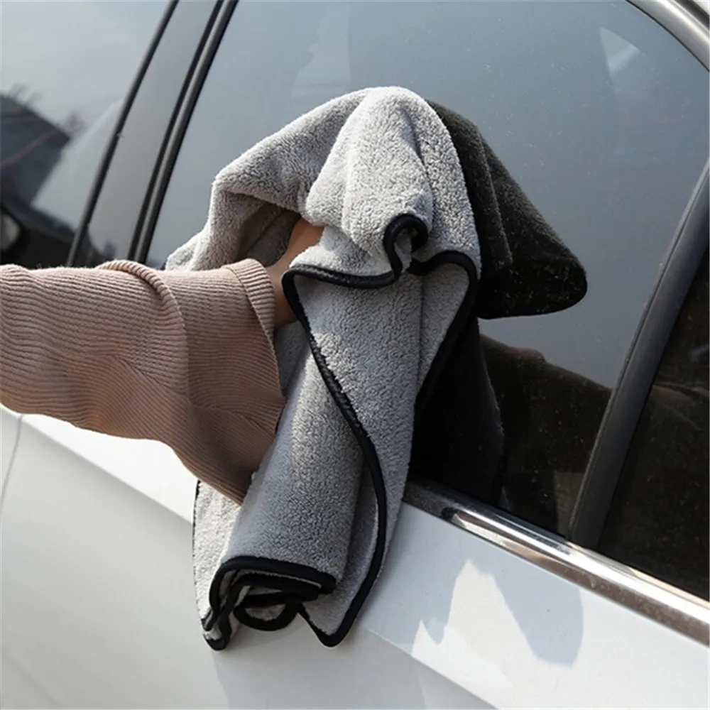 Autoverzorging Detaillering Washanddoek kit 100X40cm Microfiber Car Cleaning Drogen Doek Auto Wassen Handdoeken vod voor auto's 201021254G