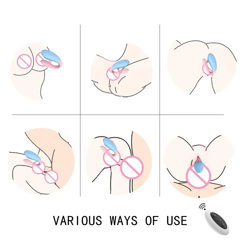 Vibratore le donne Sex Toys Vagina G Spot Massager Stimolatore del clitoride Telecomando Indossabile Dildo Masturbatore femminile 220304