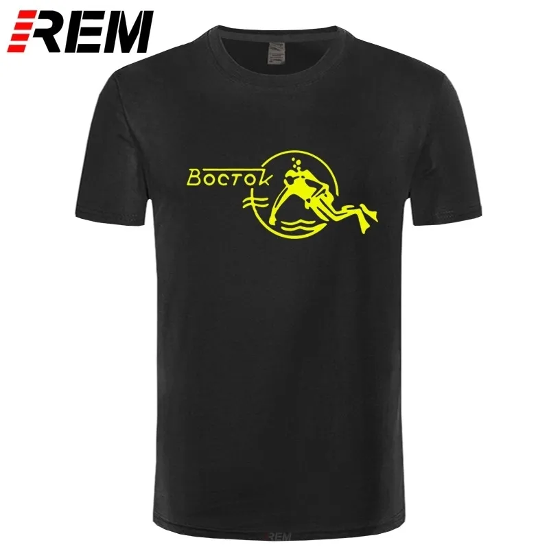 REM Fashion Cool Men T shirt Women Funny tshirt Vostok Scuba Dude Customized Printed TShirt Y2007222691183