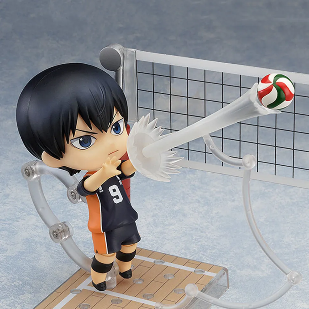 Anime figür haikyu hinata shoyo 461 kageyama tobio oikawa tooru 563 kozume kenma 605 sevimli aksiyon spor çocukları oyuncaklar lj2010272097633846