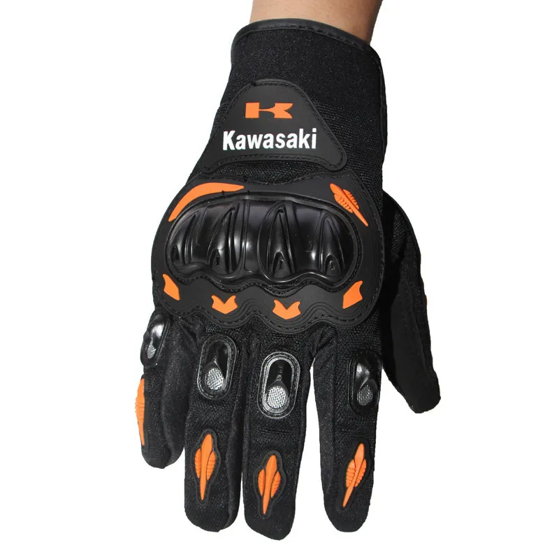 Gants de Moto à doigt complet, pour Motocross, sport, équitation, course, Protection extérieure, Guantes Moto pour Kawasaki KTM1071751