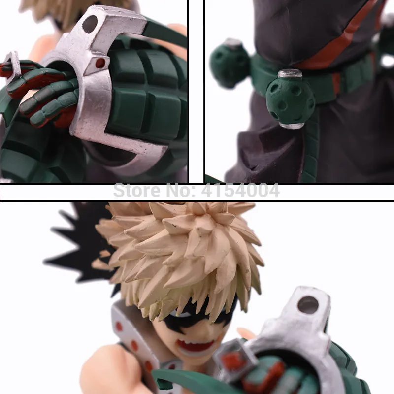 Anime My Hero Academia Bakugo Katsuki Midoriya Izuku Cartoon Model Doll PVC Action Figur Spielzeug für Kinder Sammlung Geschenk 10088976146