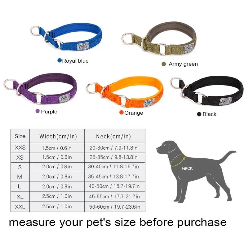 Truelove Dog Training Collar Effective Safe Training Dogs Choker Collars Slip Collars for Dogs Medium Large Puppy Dog Supplies LJ201111