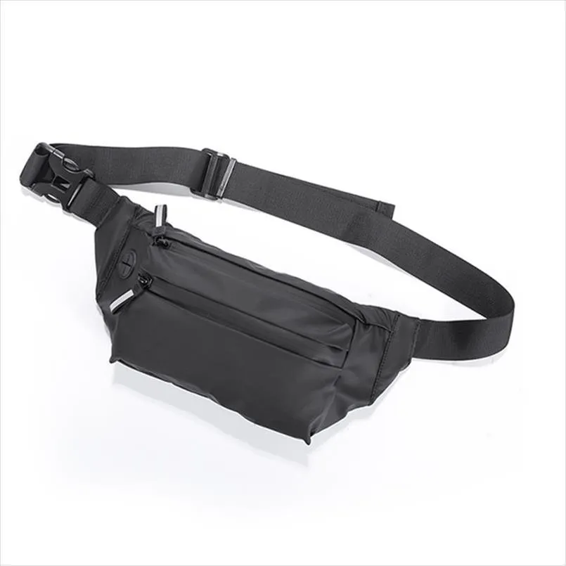 waterproof waist bag for woman man black bum pouch belt bagsNew fashion fannypack purse Travel should pack women chest bags206Q