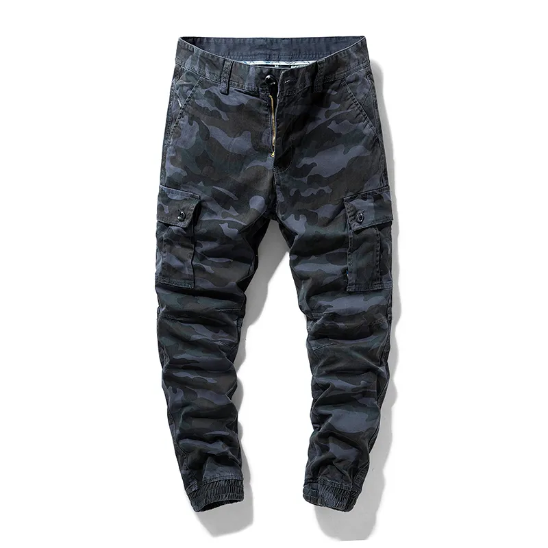 Tactische vrachtbroek mannen Combat Army Militaire broek Katoen Multi -zakken Strekken Flexibele man Casual Joggers Broek Out -meter 201330