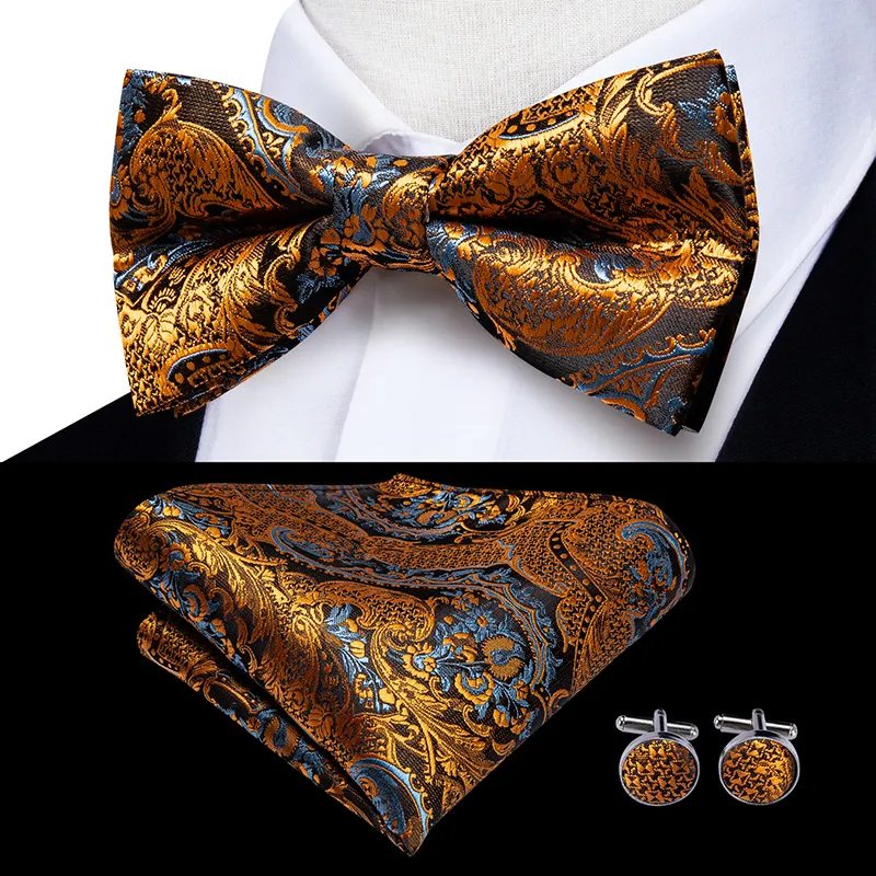 Luxury Silk Vuxna Mäns Suspenders Läder Metal 6 Clips Braces Wedding Party Bow Slips och Vintage Elastic Men 220221