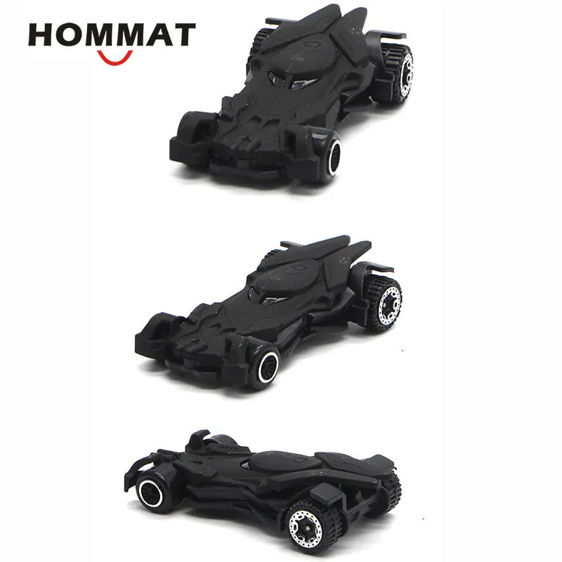 HOMMAT WEELS 164 Skala hjulspår Batman Batmobile Model Car Eloy Diecasts Toy Vehicles Toys for Children LJ2009303563766