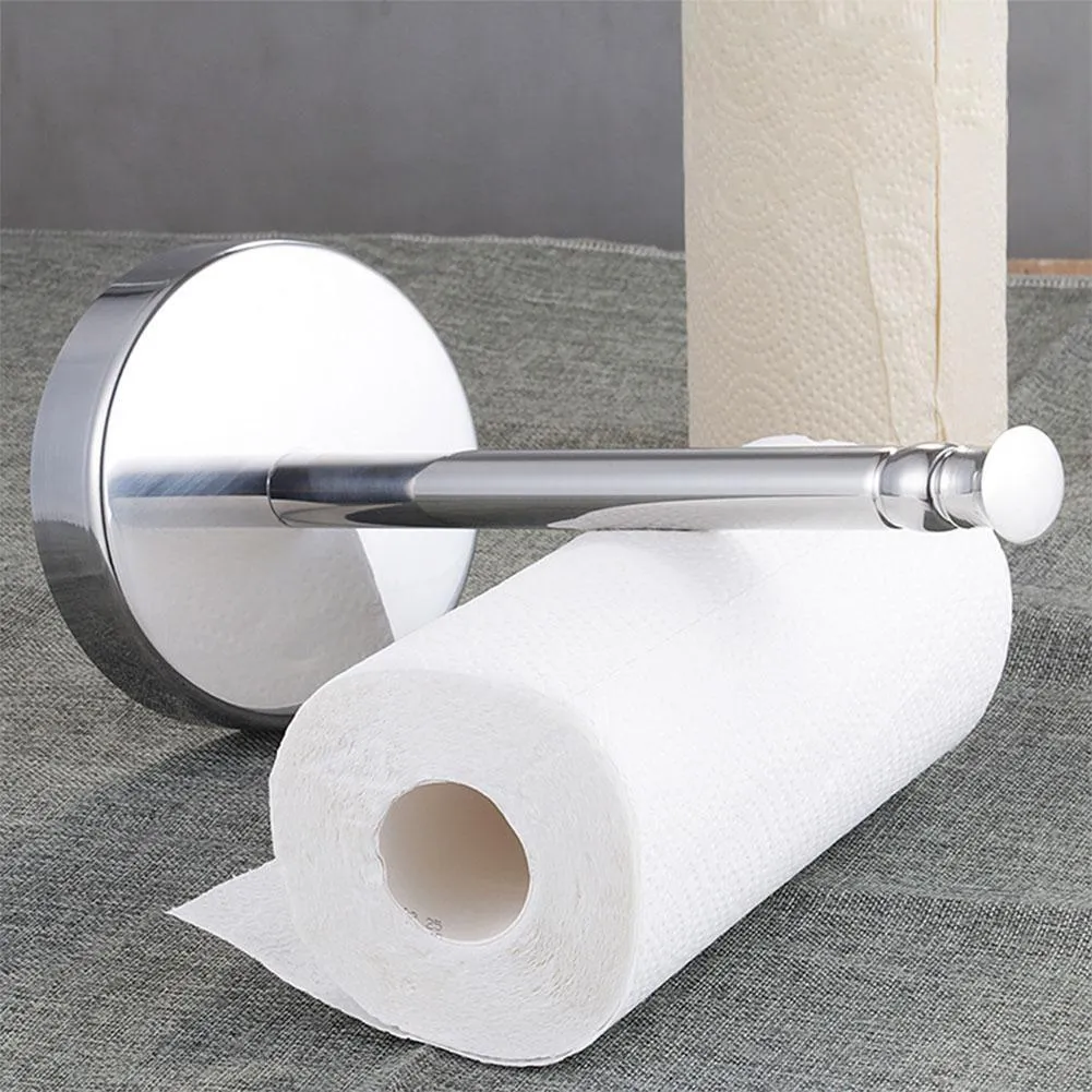 Adeeing Stand-type Kitchen Paper Holder Toilet Paper Roll Rack Table Paper Towel Stand T200425