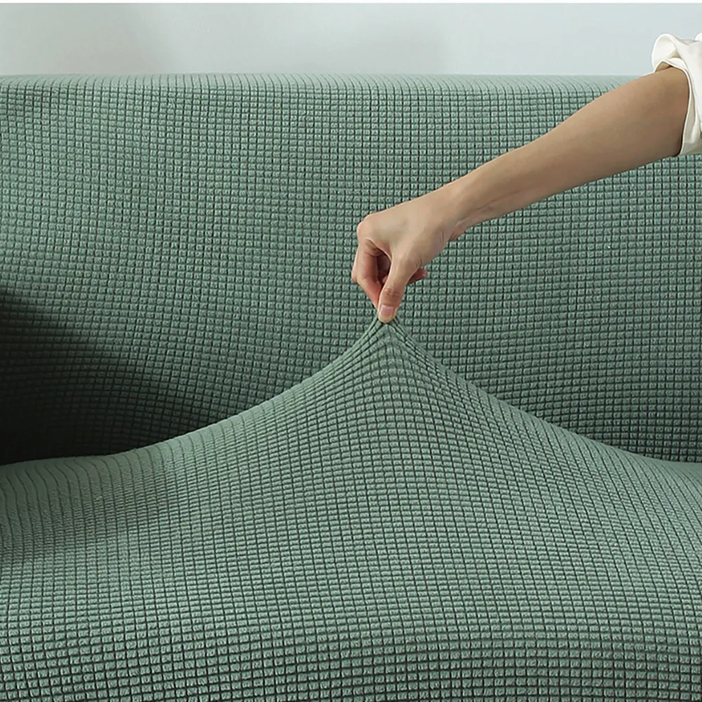 NOUVEAU Housse de canapé extensible Housses de canapé élastiques tout compris pour différentes formes de canapé, causeuse, chaise de style L LJ201319v