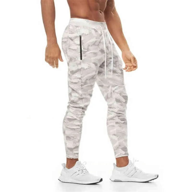 Automne Hommes Jogging Pantalons de survêtement camouflage Pocket Design Running Cargo Pants Gym Hommes Fitness Multi-Pocket-Style Training pants G0104