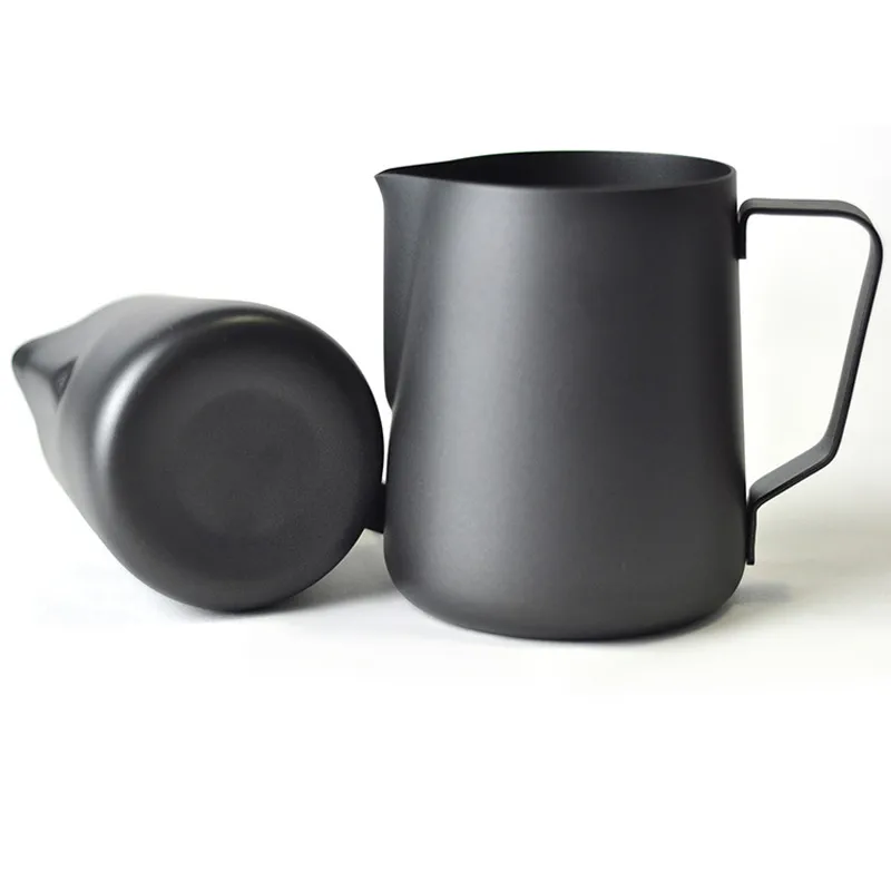 350600 ml anti -aanbak roestvrijstalen espresso koffie pitcher Craft Latte Milk Jug Pitcher Milk Frothing Jug C10302264613