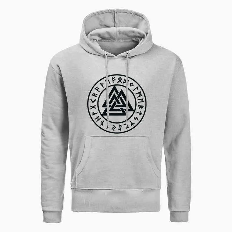 Cool Odin Viking Hoodies Men Vikings Symbols Print Hoodie Men Hot sweatshirt 2020 Autumn Hip Hop Tops Winter Harajuku Streetwear H1227