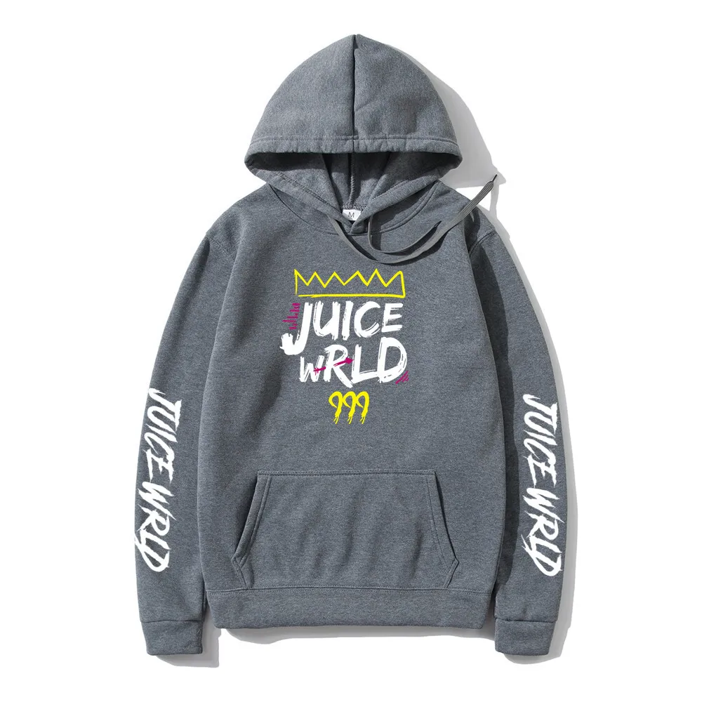 Juice wrld hoodies män kvinnor sweatshirts höst vinter hooded hajuku hip hop casual hoodie högkvalitativa fleece pullovers hoody x1022