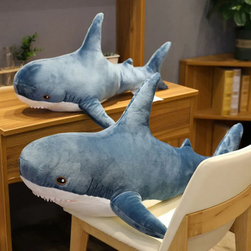 80100cm grote size grappige zachte hap Shark pluche speelgoed kussen sweepase kussen cadeau voor kinderen 10113900456