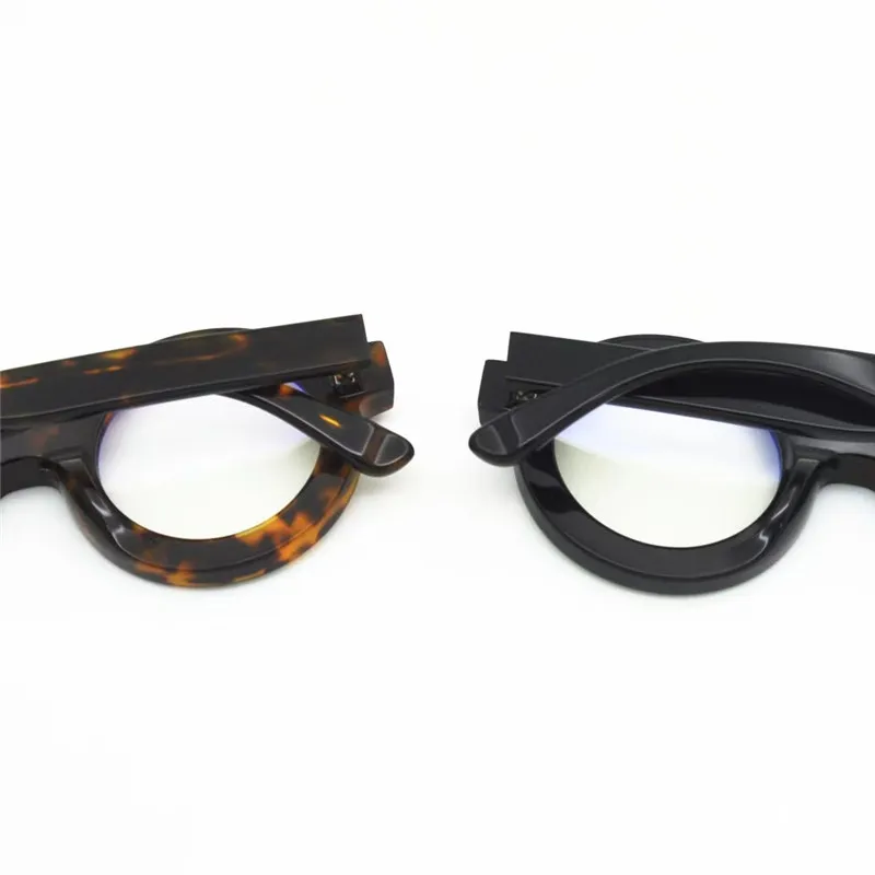 James Tart 244 Optische brillen voor unisex retro-stijl anti-blauw lichtlens plaat rond volledig frame met box203q