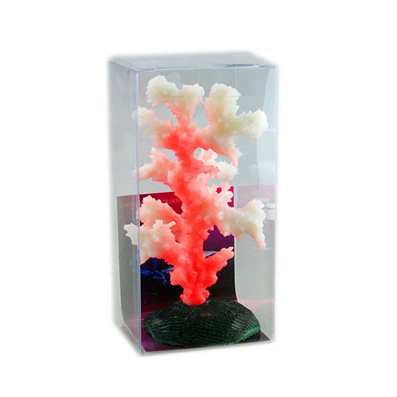 Aquarium de mer lumineux Aquarium artificiel faux silicone corail végétal de poisson aquarium accessoires de paysage décoration y2009179598841