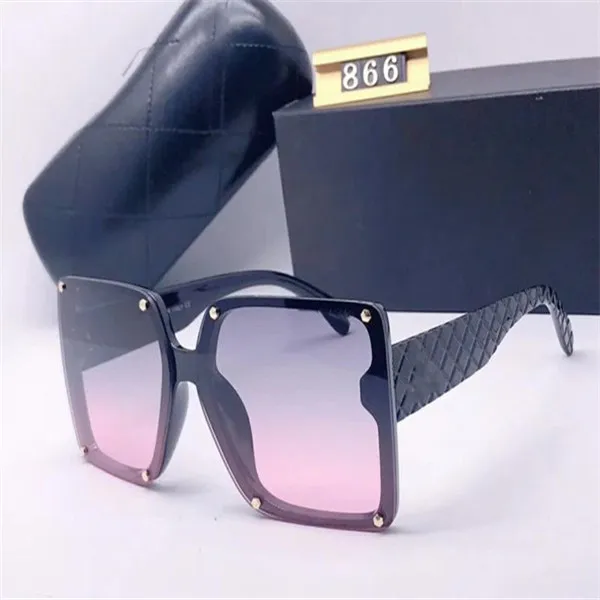 Популярные дизайнерские солнцезащитные очки большого размера в квадратном летнем стиле для женщин Adumbral Goggle Высочайшее качество линз UV400 смешанного цвета с коробкой309L