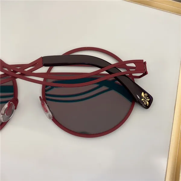 096 Nowi mężczyźni i kobiety kwadratowe okulary przeciwsłoneczne metalowa rama popularna retro UV400 soczewki Najwyższa jakość ochrony wzroku klasyczny styl prezentowy 292R