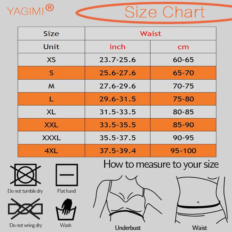 Yagimi Neoprene Treinador de cintura Novo 3 cinto de suor de suor sauna shaper shaper espartilho emagrecimento shapewear curva shaper trimmer skims 201222