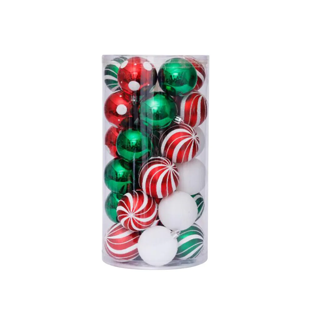クリスマスデコレーションボールツリー装飾品の大きな泡の発泡スチロール装飾玩具木6cmボール削除Y2010209834561