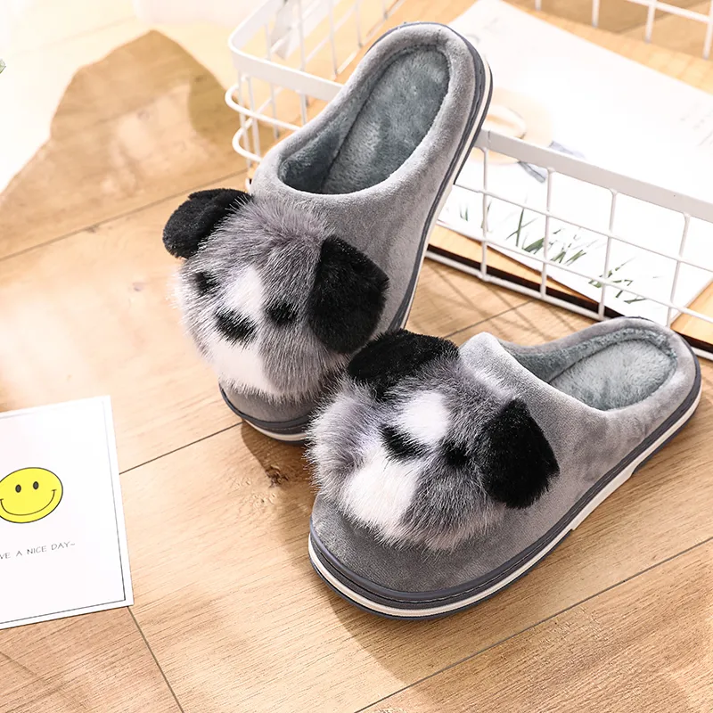 Stone Village Women Slippers Lovely Dog Animal Prints Mix Color