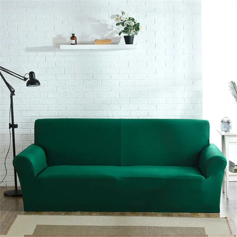Einfarbige Stretch-Sofabezüge für Wohnzimmer, Sofabezug, Eck-L-förmiger Couchbezug, Möbelbezüge LJ201216