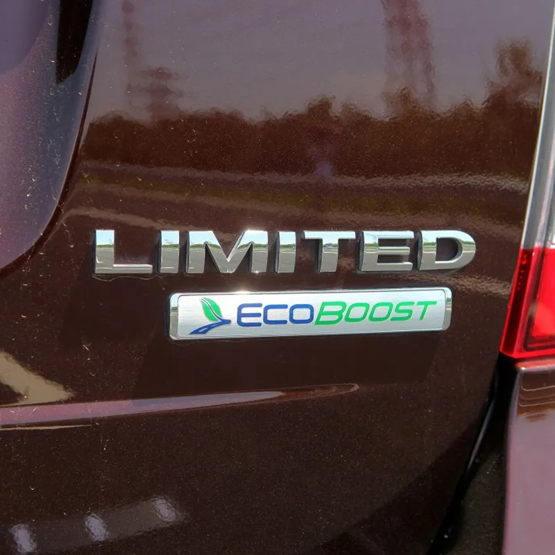 Drop frakt för kant sel begränsad ecoboost awd emblem logotyp bakre bagageutrymme bakluckan name platta2243138