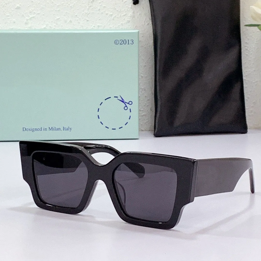 OW OERI003 Classique rétro hommes lunettes de soleil design de mode femmes lunettes de luxe marque designer lunettes haut de haute qualité Trendy famo236G