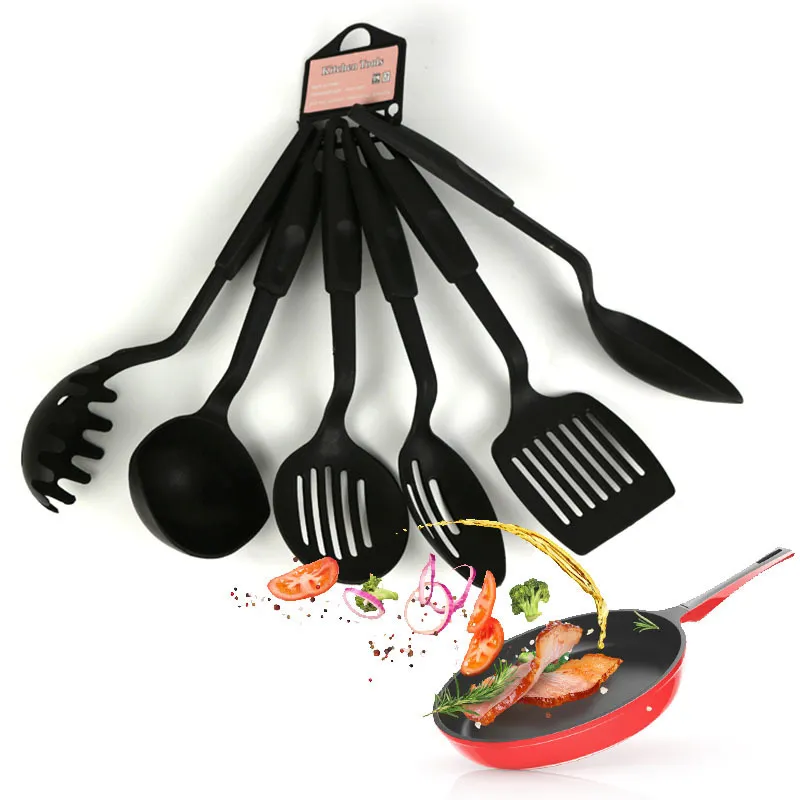 ustensiles de cuisine en nylon ensemble multifonction pelle cuillère ensemble outils de cuisine antiadhésifs 201116