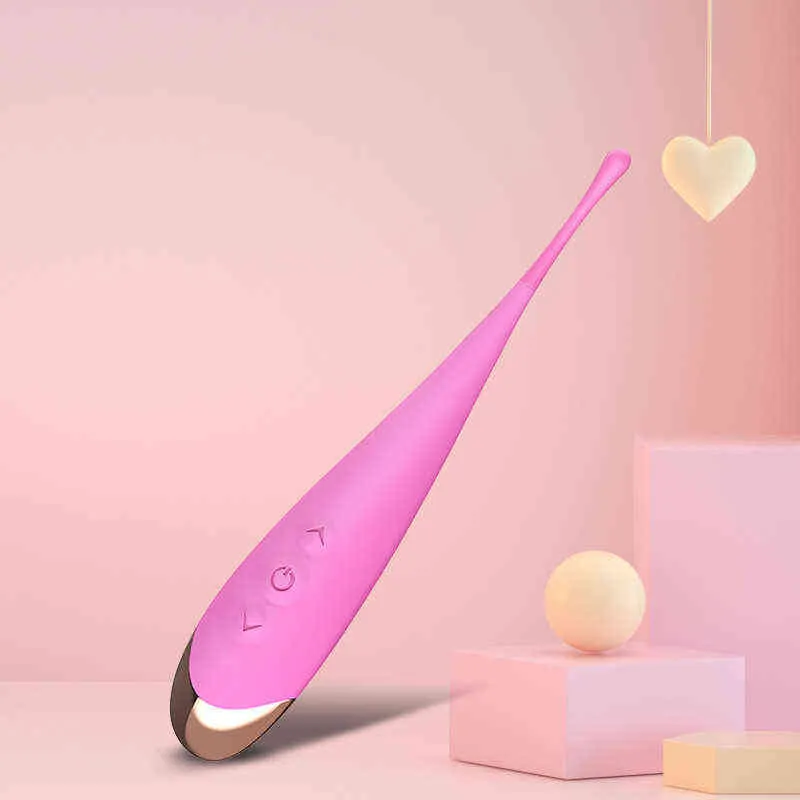 NXY Vibrators Sex toys women's masturbation AV silicone vibrating stick Eros G-point appliance 0222
