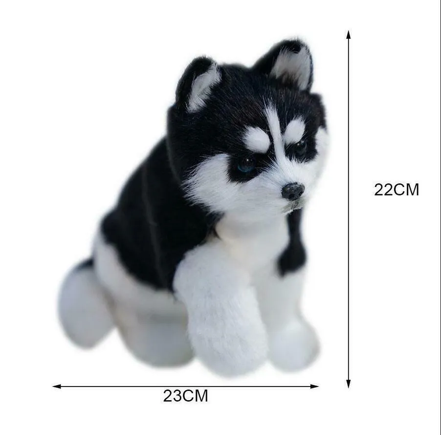 Realistic Husky Dog Simulation Toy Dog Puppy Lifelike Stuffed Toys 2754685