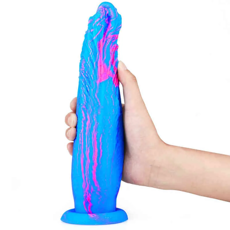 Nxy dildos anal leksaker kinesisk kål kvinnors konstgjorda silikon dildo backcourt plug vuxna roliga produkter 0225
