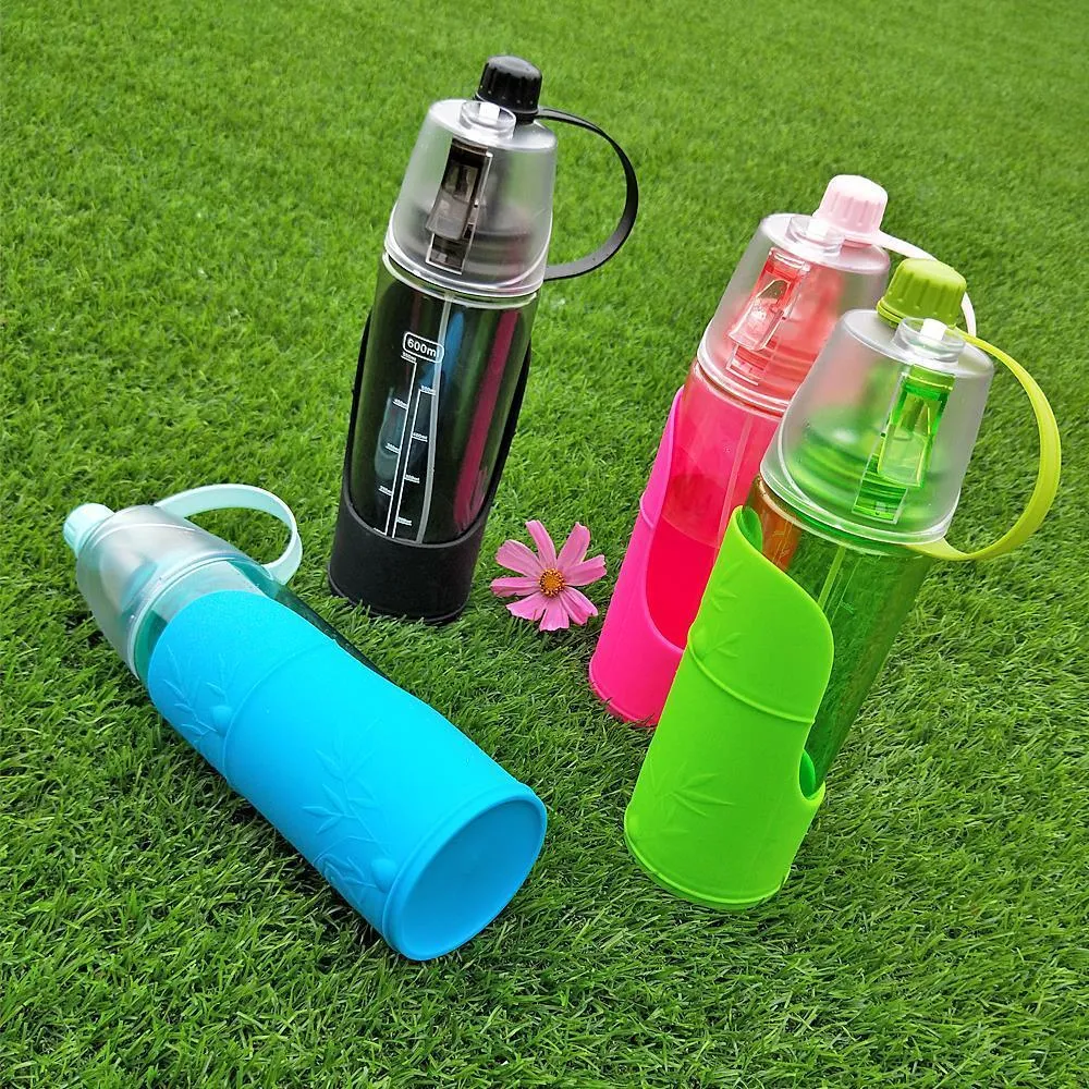 600ml Dog Water Bottle Portabal Travel Pet Puppy Cat Dispenser Feeder Bowl For Small Medium s Cats Drinking Outdoor Y200917