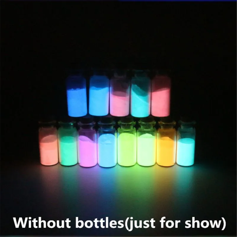 Acrylic Paint Glow in the Dark gold Glowing paint Luminous Pigment Fluorescent Powder painting for Nail Art supplies 2016431452