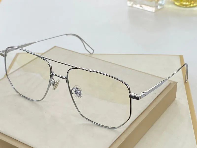 012 Yeni Moda Erkekler ve Kadın Optik Gözlükler Üst Metal Kare Tam Çerçeve Gözlükleri Şeffaf Lens Ağı Ünlü Tasarım Stili 299c
