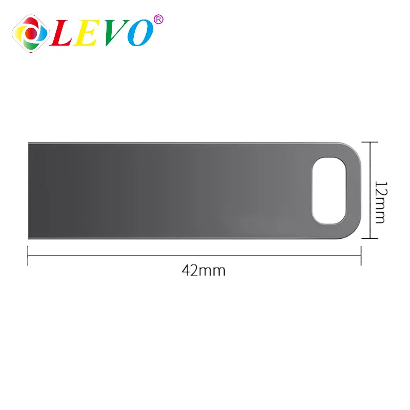 New Style Silver Metal USB Flash Drive 4G 8G 16GB 32 GB 64 GB 128 GB Drive drive USB Memory Stick U Disco Regalo