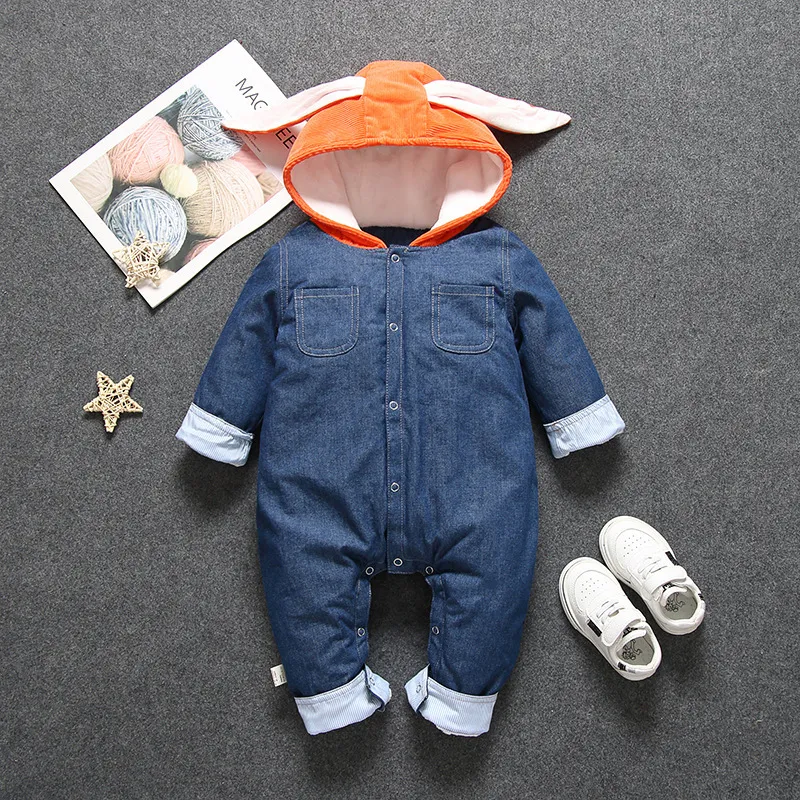 Automne hiver nouveau-né bébé vêtements barboteuses pour bébé filles garçons combinaison enfants salopette pour bébé enfants Costume vêtements pour bébés C1018