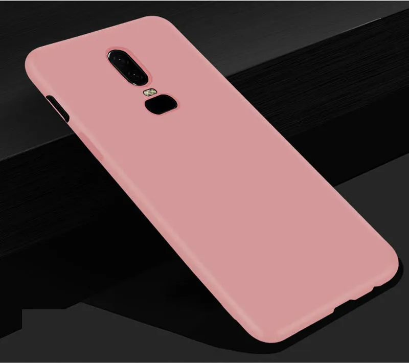 Casos para OnePlus 6 6t Silicone capa luxo fosco uma capa macia plus6 para onoplus 6 t telefone caso mais 6t capa