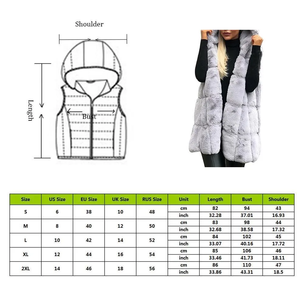 Zity automne hiver femmes manches gilet à capuche chaud double épaississement fausse fourrure patchwork femme hiver chaud veste extérieure 201031