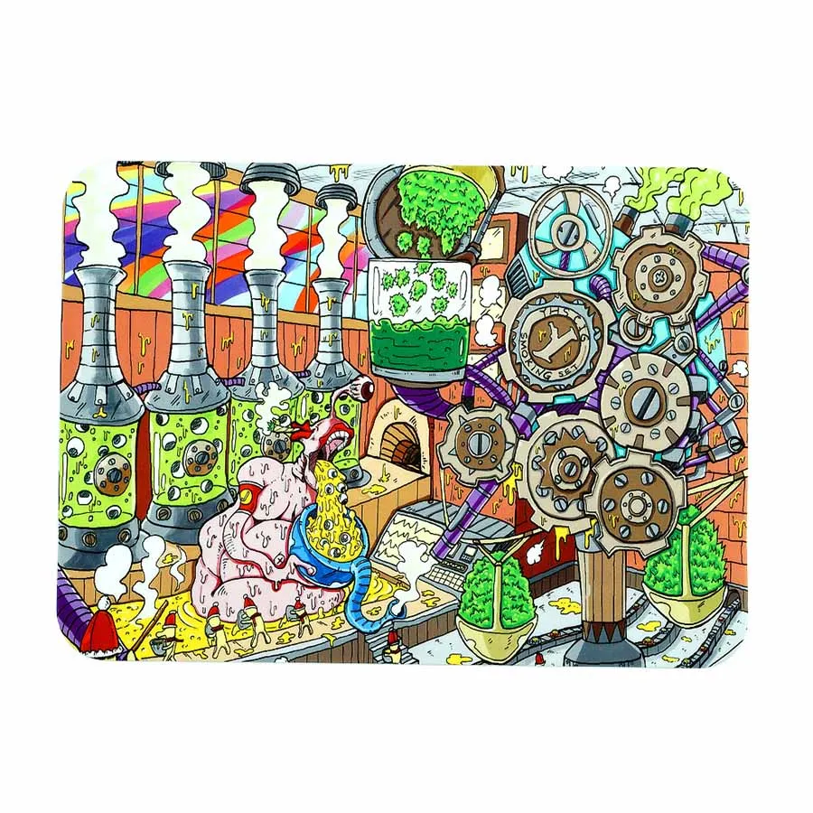 Tapis de cuisson en cire de Silicone créatif, résistant à la chaleur, antiadhésif, tapis de cuisson antidérapant, Dab pour herbes sèches, huile 275Q