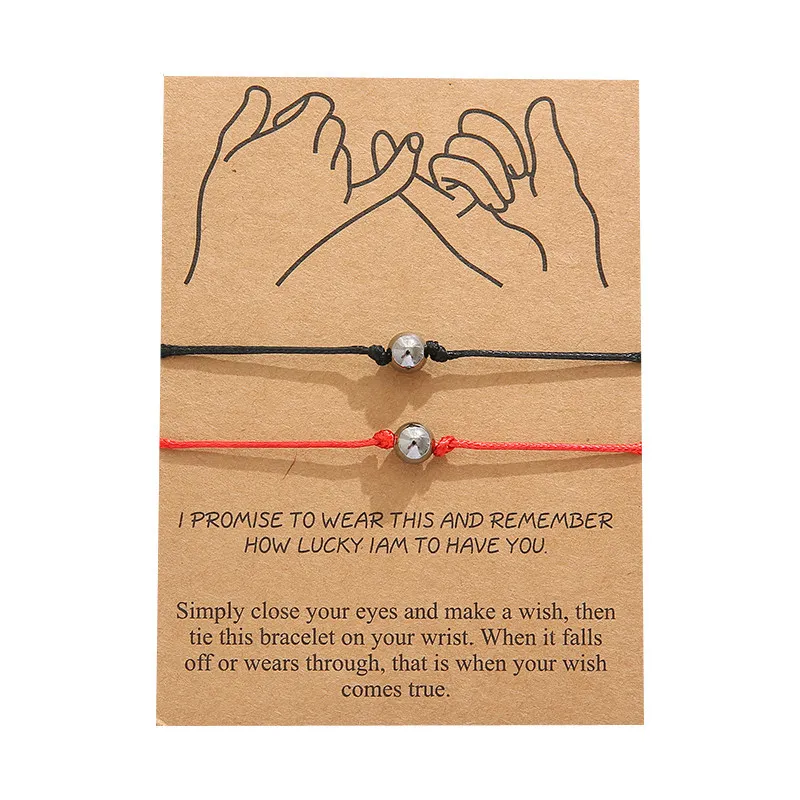 set Матовая лава браслет из натурального камня Красная струна браслета браслетов для мужчин Женщины Удача ювелирные изделия4035253