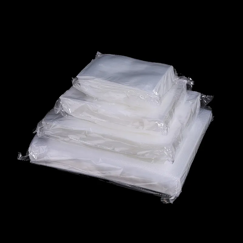 Pre-Cut Design Large Food Saver Vacuum Sealer Vriezer Bags voor Food Saver, Seal A Maaltijd Vacuüm Sealer Past in opslag Meerdere maten Avai