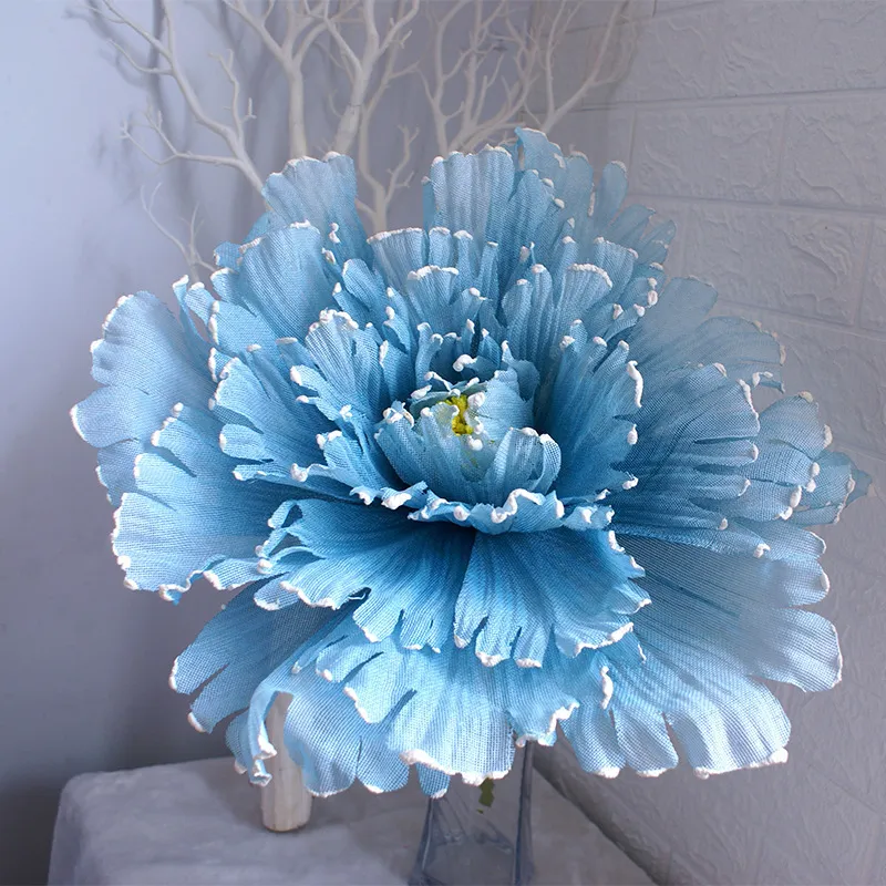 Large Artificial Peony Flower Wedding Background Arch Decoration Fake Flower Window Display Studio Shooting Props LJ200910