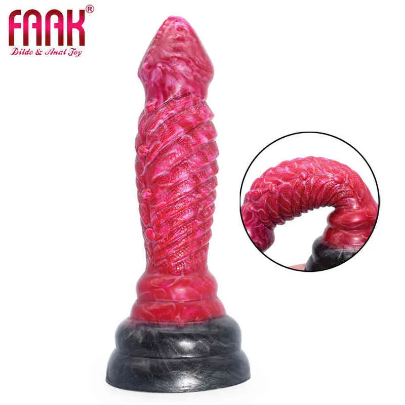 NXY Dildos Anal Toys Color Silicone Artificial Penis Manual Suction Cup Egg Free False Backyard Plug Adult Fun 0225