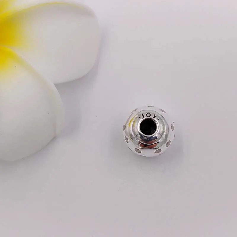 Сущность серии Joy Clear CZ Pandora Подвески для браслетов DIY Ювелирные изделия Свободные бусины Серебряные Ювелирные Изделия Оптовая 796020CZ
