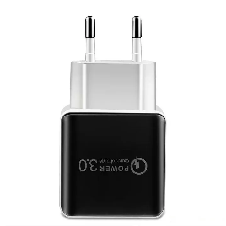 QC3.0 Szybka ładowarka Szybka ładowarka USB Szybki ładunek 5 V 3A 9 V 2A Zasilacz Podróż szybki ładowanie wtyczki US UE do telefonu iPhone Samsung Xiaomi