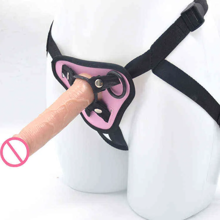 NXY Dildos Wear Small Penis Anal Plug Adult Fun Products Fake Masturbation Pants Sex Toys 0221