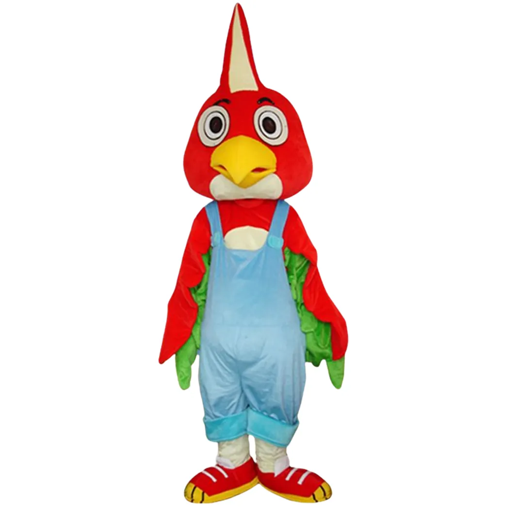 Costumes de mascotte Costume de mascotte de dessin animé de dinde Thanksgiving grand oiseau robe d'anime couvre-chef de poule activité vêtements de propagande défilé de poulet