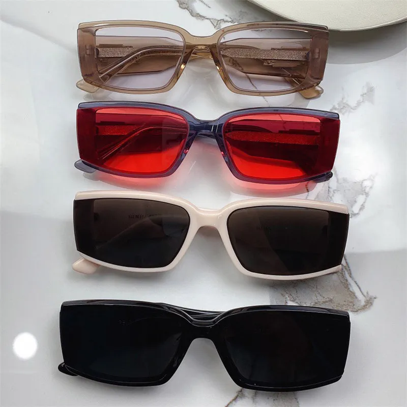 DEUS Net lunettes de soleil de célébrités pour hommes et femmes, UVStone protège les yeux en utilisant des plaques supérieures pour créer des montures carrées pour291y